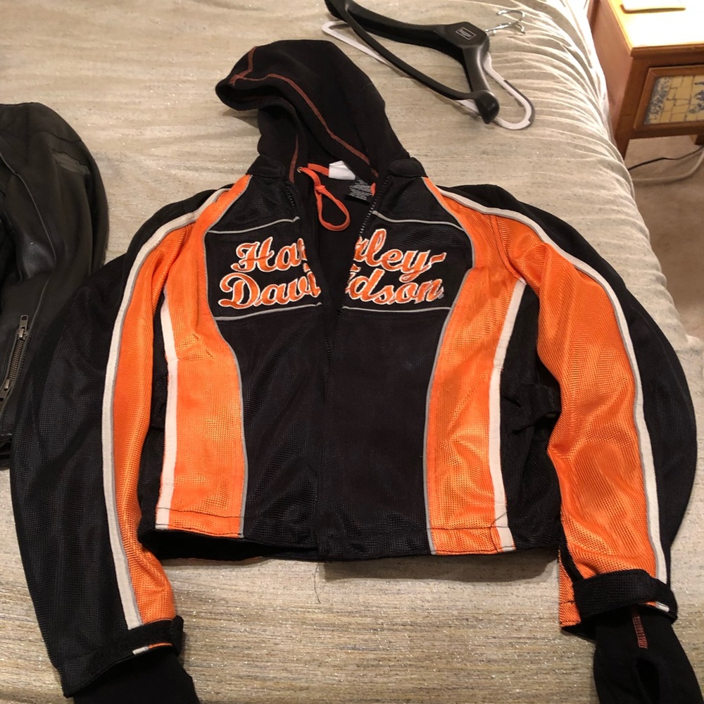 Like new Lined Harley Davidson riding Jacket.